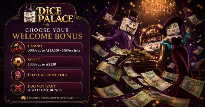Dice Palace Account Management banner